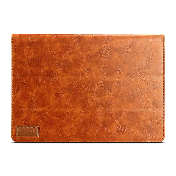 

OATSBASF Genuine Leather Laptop Bag for Macbook Pro Air 13.3 - Brown, Macbook Pro 13.3 with Retina Display (2012)