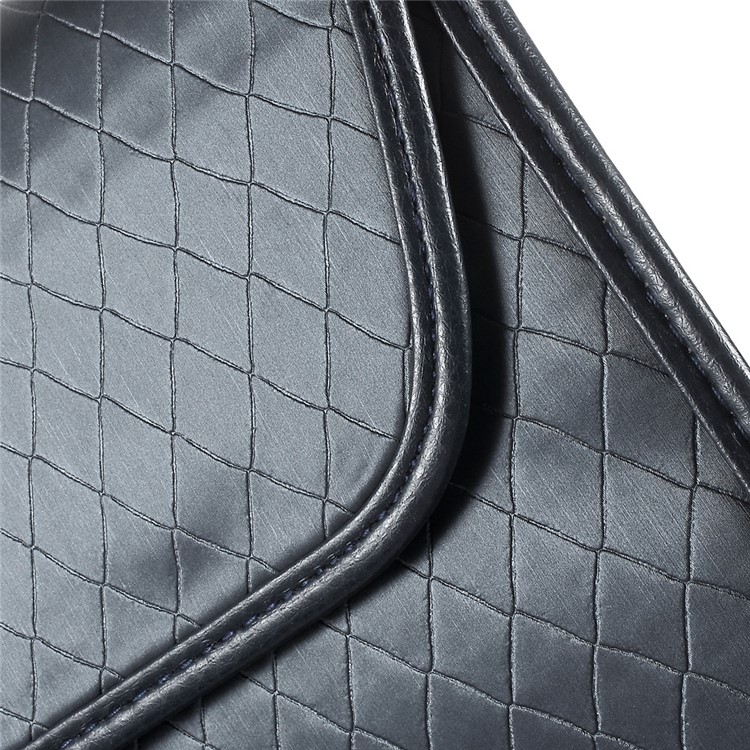 XINCUCO Gro Série Texturé Vessie Sac D'ordinateur Portable Pour Macbook Air 11 Pouces / 12 Pouces Avec Écran Rétine (2015) - Noir-7