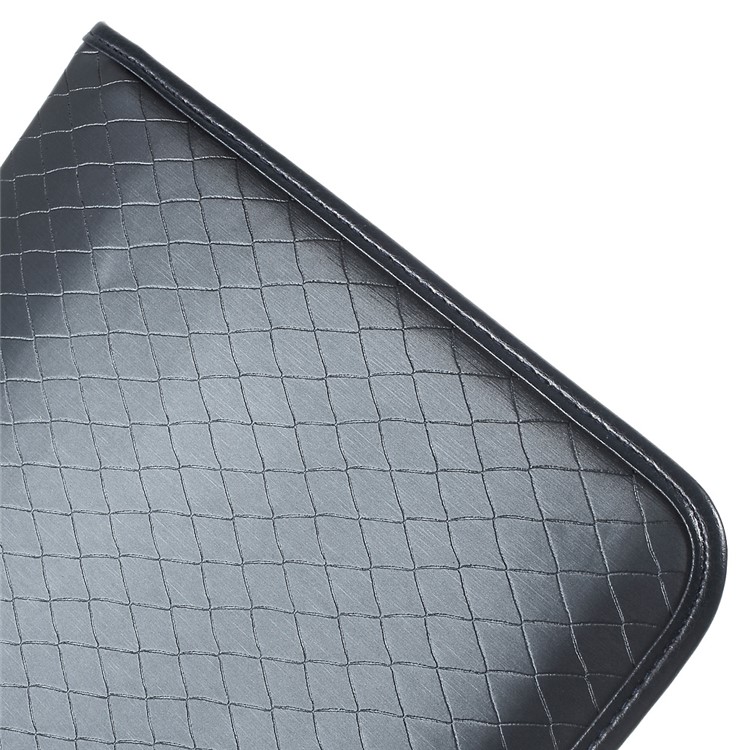 XINCUCO Gro Série Texturé Vessie Sac D'ordinateur Portable Pour Macbook Air 11 Pouces / 12 Pouces Avec Écran Rétine (2015) - Noir-8