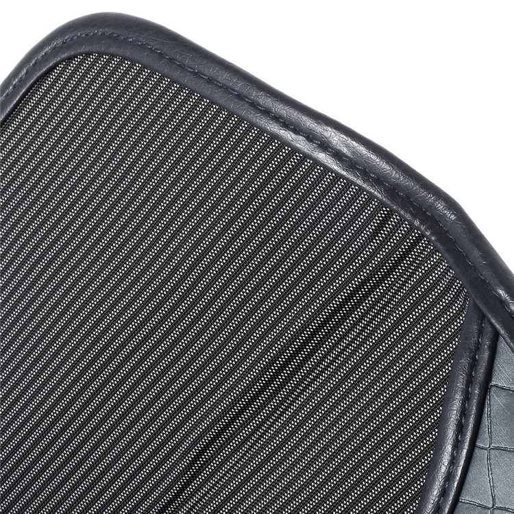 XINCUCO Gro Série Texturé Vessie Sac D'ordinateur Portable Pour Macbook Air 11 Pouces / 12 Pouces Avec Écran Rétine (2015) - Noir-9
