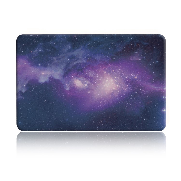 Nacht Sternenhimmel PC-Fest -Schutzabdeckung für macbook Luft 13.3 Zoll - lila-8