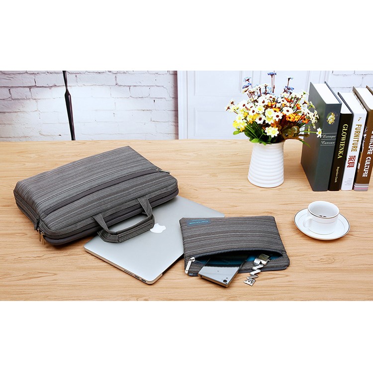CARTINOE Elite Series Laptop Pack Shoulder Bag for 13.3-inch Apple MacBook - Dark Grey-16