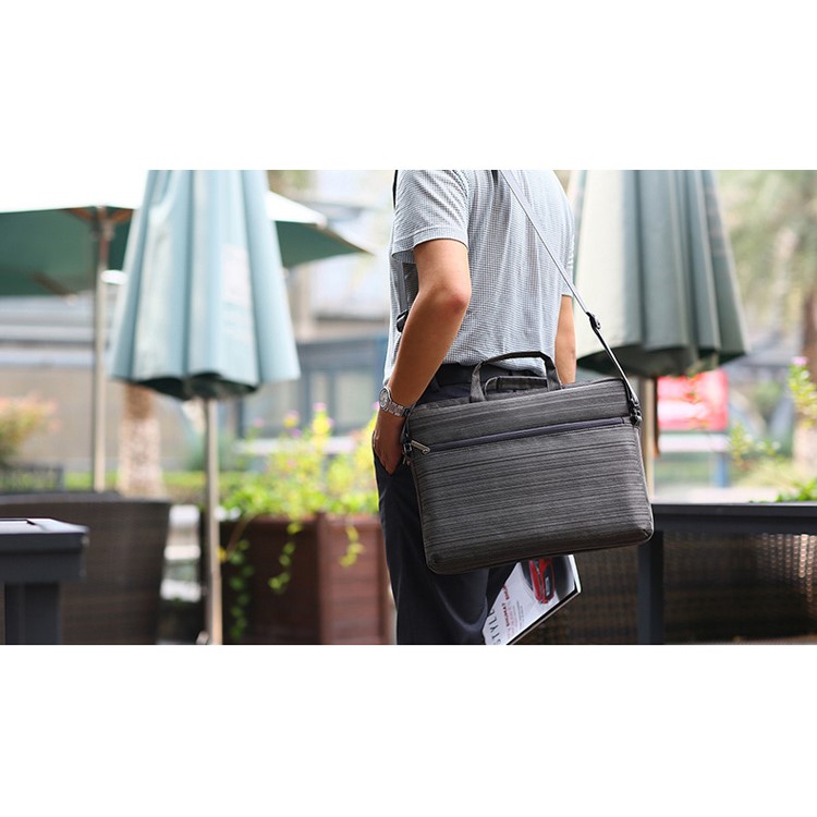 CARTINOE Elite Series Laptop Pack Shoulder Bag for 13.3-inch Apple MacBook - Dark Grey-17