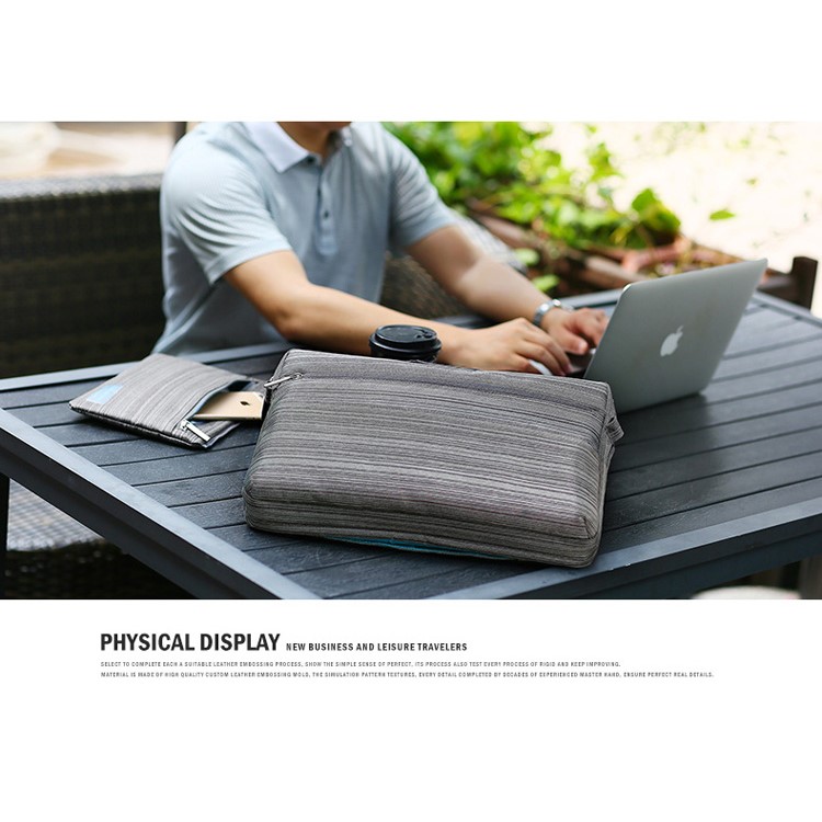 CARTINOE Elite Series Laptop Pack Shoulder Bag for 13.3-inch Apple MacBook - Dark Grey-18
