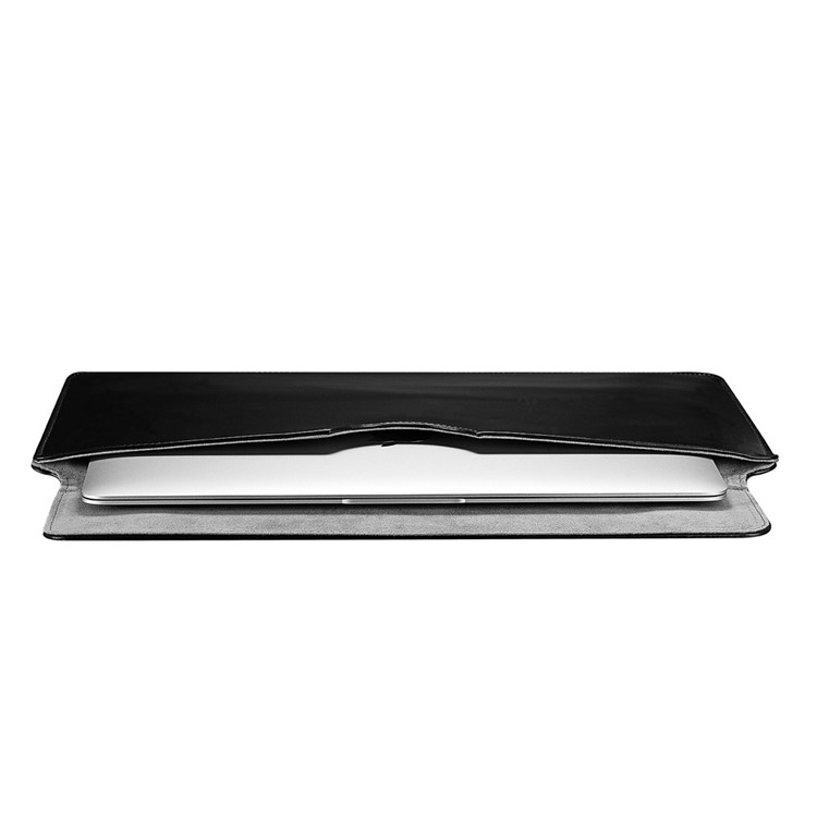 OATSBASF Simple Sleeve Case Pouch for Macbook Air / Pro 13.3 Inch - Black-7