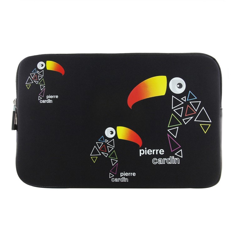 PIERRE CARDIN Sweet Birds Neoprene Waterproof Sleeve Laptop Bag for MacBook 11-inch - Black-3
