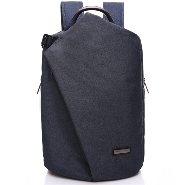 TUGUAN 16-inch Travel Laptop Backpack Notebook Shoulder Bag (1556) - Black-1