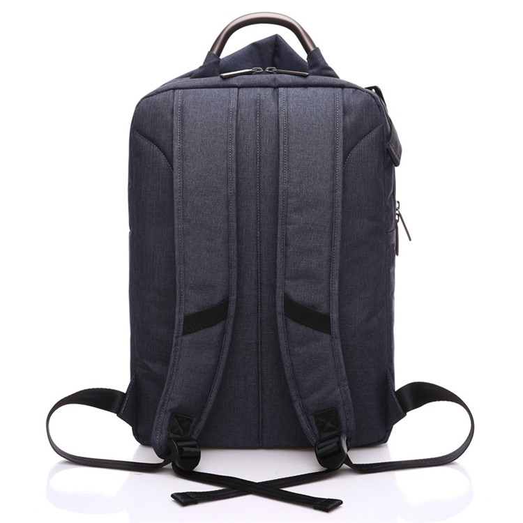 TUGUAN 16-inch Travel Laptop Backpack Notebook Shoulder Bag (1556) - Black-1