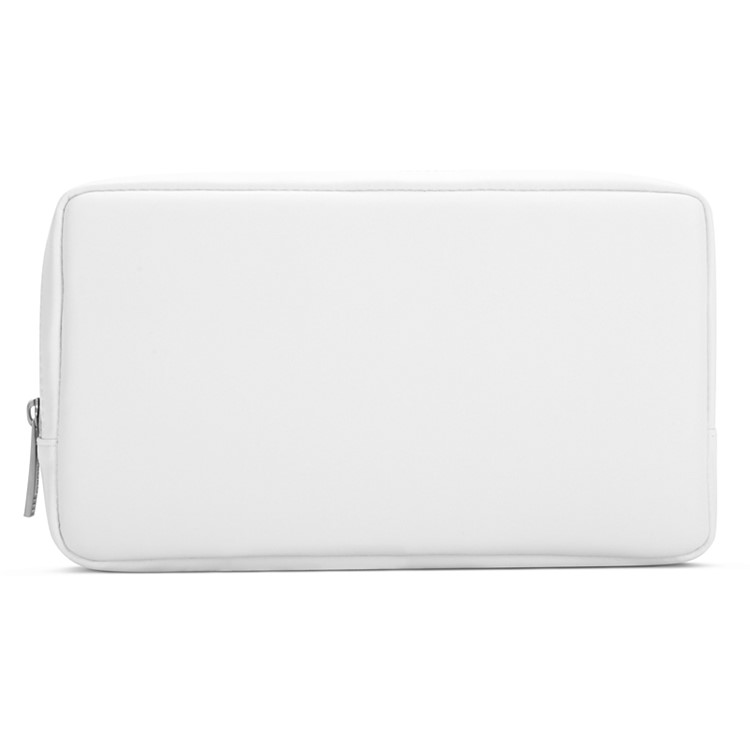 POFOKO Martin Series PU Leather Carrying Bag for Tablet/Hard Disk/Mouse etc - White / L Size-3