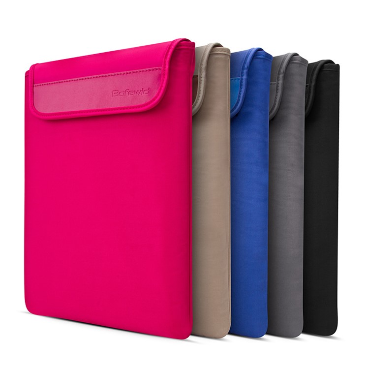 BAFEWLD JZ Series Oxford Cloth Laptop Sleeve Case for MacBook Pro 15.4 Retina - Black-12