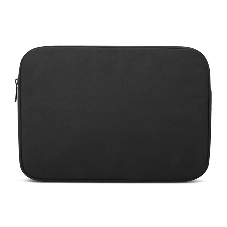 POFOKO Rainbow 14.0-inch Oxford Cloth Laptop Sleeve with Pocket - Black-3