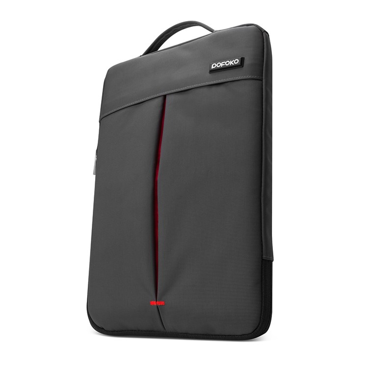 POFOKO Kaibin Series Laptop Sleeve Handbag Shoulder Bag for Macbook Air / Pro 13.3 inch - Grey-5