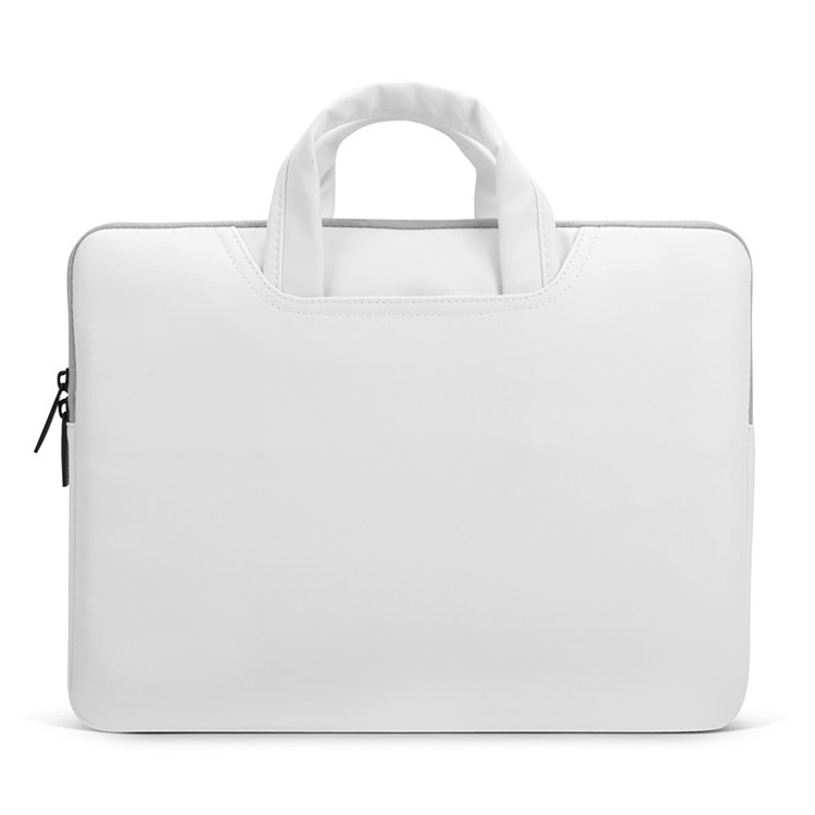 BAFEWLD Jazz Series Plush Lining Laptop Briefcase Bag for Macbook Air 11 Inch - White-2
