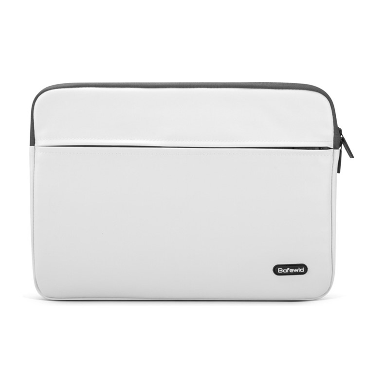 

BAFEWLD Carmen Series 14-inch PU Leather Notebook Carrying Sleeve Pouch - Grey / White, Macbook Air 13.3 inch (2012)