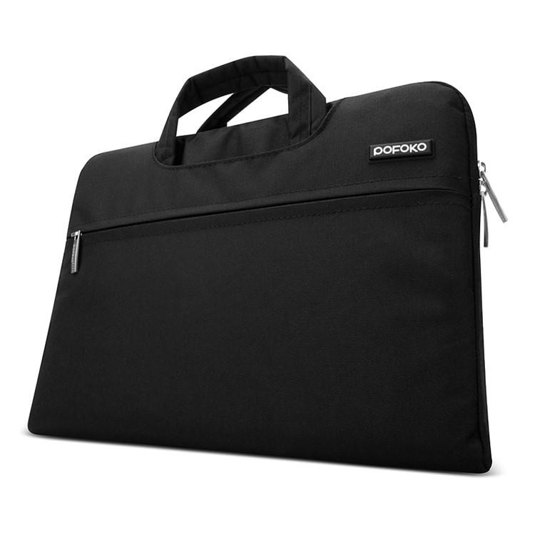 POFOKO Lantis Series Waterproof Laptop Bag with Velvet Lining for Macbook Pro 15.4 Inch - Black-7