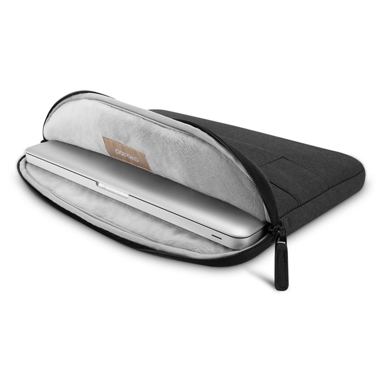 POFOKO CN Series Oxford Cloth Laptop Briefcase Handbag for MacBook Pro 15.4 inch - Black-5