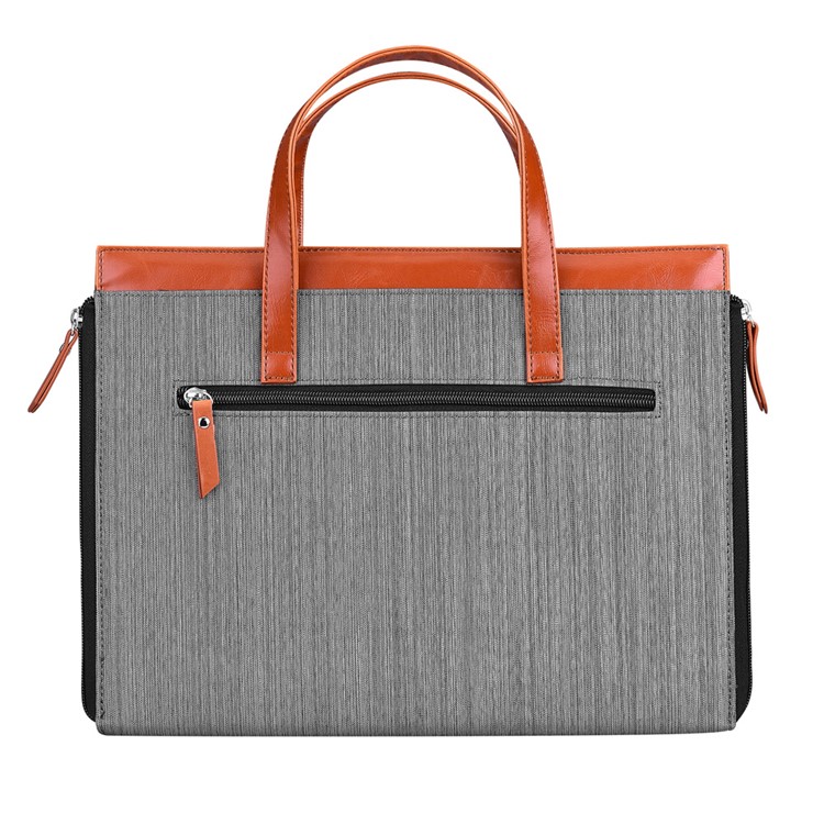 OATSBASF Oxford Cloth Laptop Handbag for Macbook Pro 15.4 Inch - Grey-2