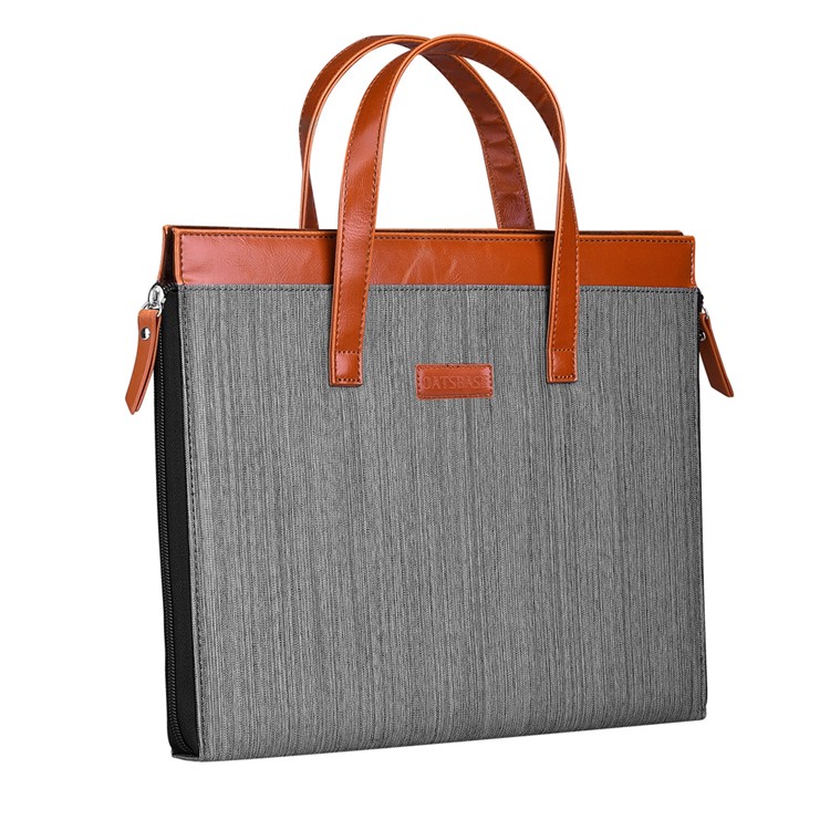 OATSBASF Oxford Cloth Laptop Handbag for Macbook Pro 15.4 Inch - Grey-3