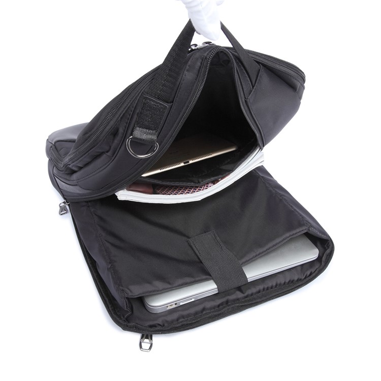 EXTEAM Notebook Backpack Single and Double Shoulder Bag for Men (EX8126) - Black-15