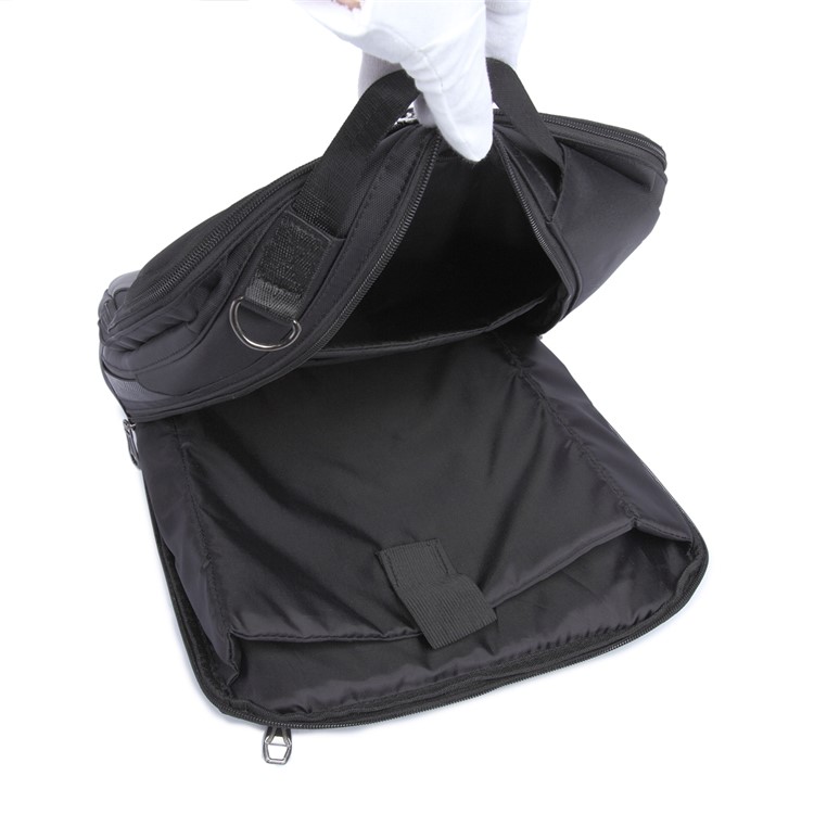 EXTEAM Notebook Backpack Single and Double Shoulder Bag for Men (EX8126) - Black-16