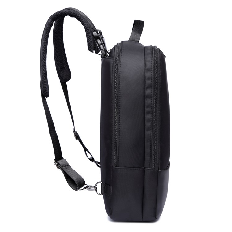 EXTEAM Notebook Backpack Single and Double Shoulder Bag for Men (EX8126) - Black-6