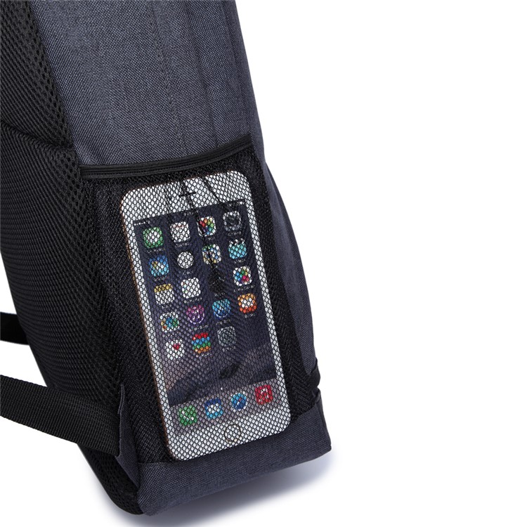 EXTEAM EX8132 Travel Laptop Backpack Notebook Shoulder Bag - Grey-10