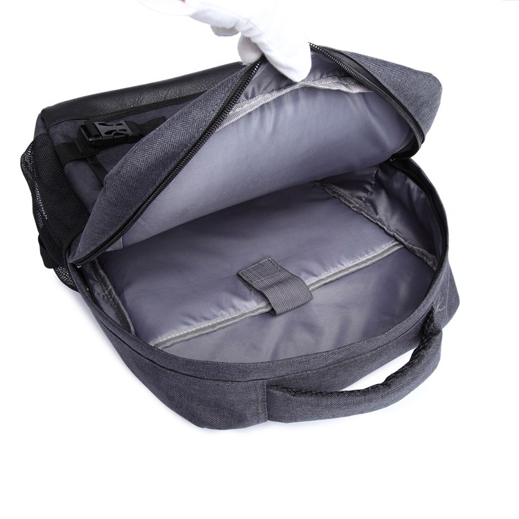 EXTEAM EX8132 Travel Laptop Backpack Notebook Shoulder Bag - Grey-17