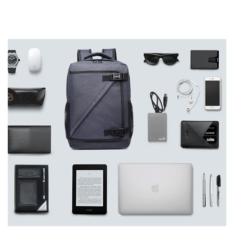 EXTEAM EX8132 Travel Laptop Backpack Notebook Shoulder Bag - Grey-20