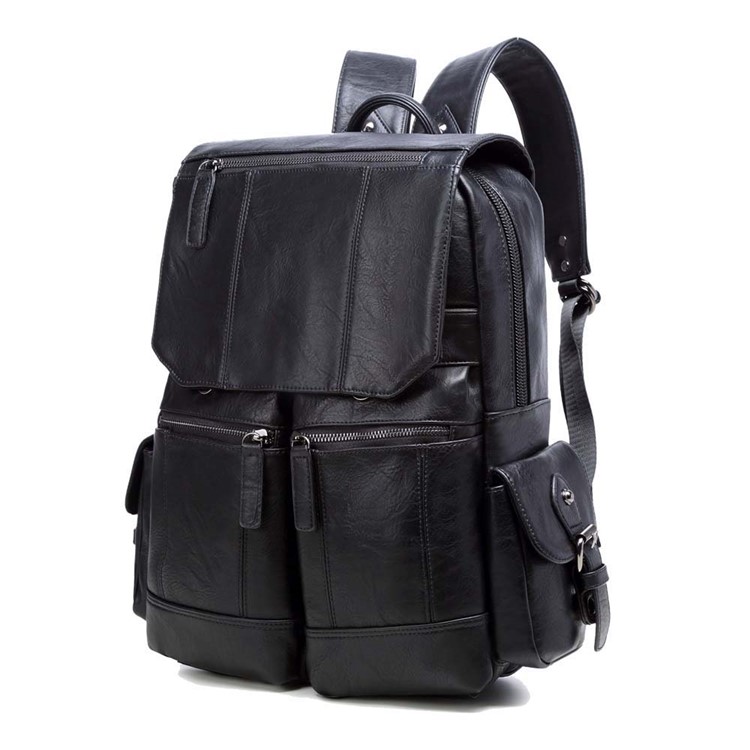 EXTEAM EX8260 Laptop Backpack Travel Shoulder School Bag - Black-2