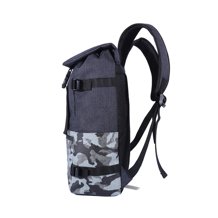 EXTEAM EX8655 Camouflage Pattern Men Backpack Student School Bag Laptop Bag-16