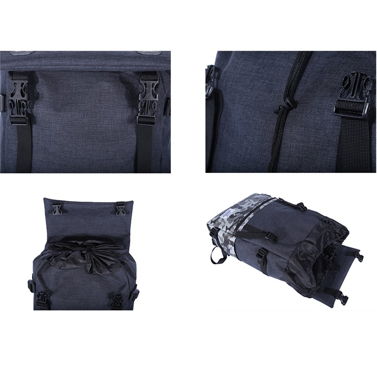 EXTEAM EX8655 Camouflage Pattern Men Backpack Student School Bag Laptop Bag-20