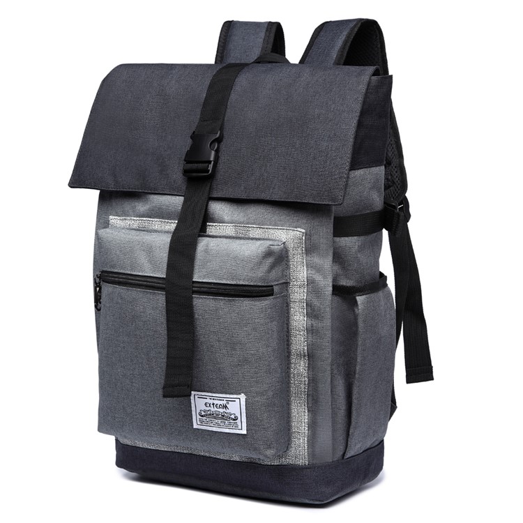EXTEAM EX8661 Men Backpack Student School Bag Laptop Backpack-4
