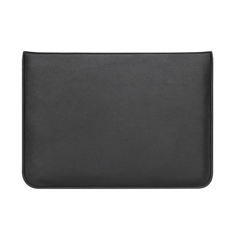 Bolsa de Manga de Couro de Estilo Envelope Para Apple MacBook de 12 Polegadas / ar 11,6 Polegadas - Preto-2