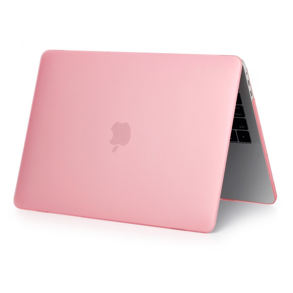 Anti-scratch Matte PC Hard Protective Case Für MacBook Pro 13 Zoll 2016 A1706/A1708/A1989/A2159/A2251/A2289/A2338 - Dunkelrosa