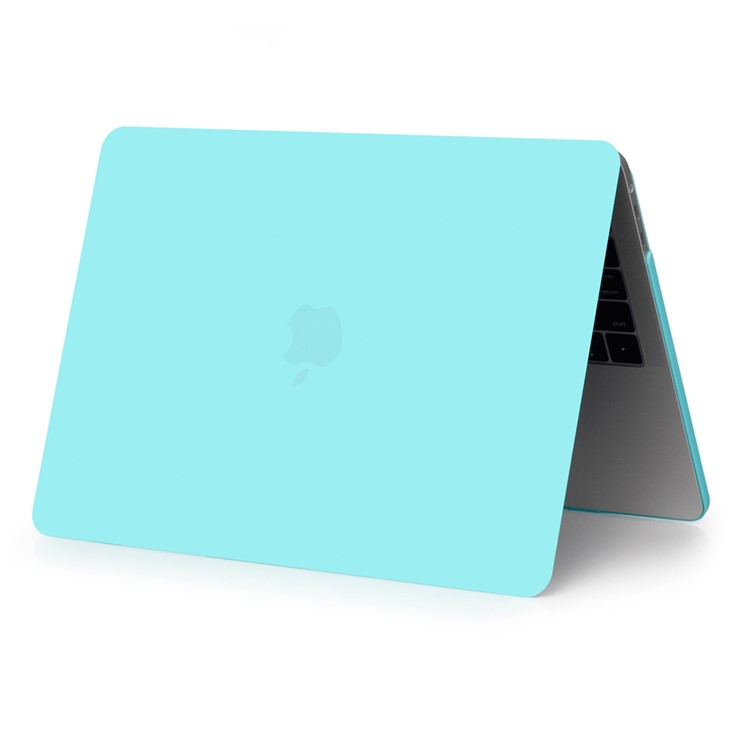 Front and Back Hard PC Matte Protective Case for MacBook Pro 13 inch 2016 A1706/A1708 - Cyan-4