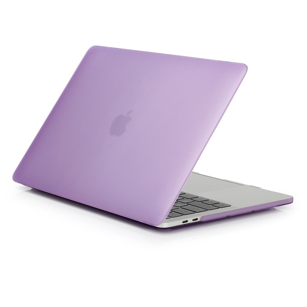 Matte Plastic Front and Back Cover for MacBook Pro 13 inch 2016 A1706/A1708 - Purple-1