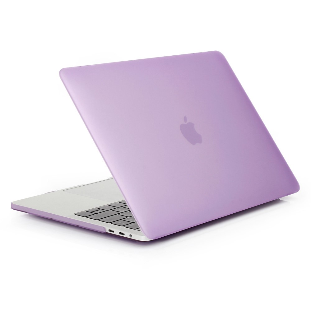 Matte Plastic Front and Back Cover for MacBook Pro 13 inch 2016 A1706/A1708 - Purple-2