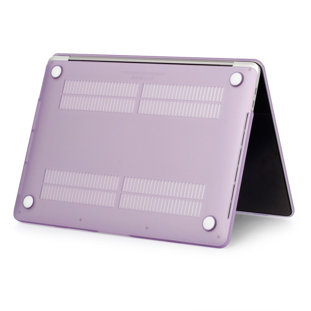 Matte Plastic Front and Back Cover for MacBook Pro 13 inch 2016 A1706/A1708 - Purple-5