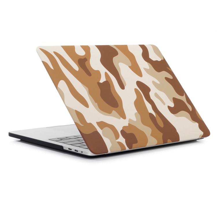Patterned Hard Protective Case for MacBook Pro 13 inch 2016 A1706/A1708 - Camouflage Pattern / Brown-2