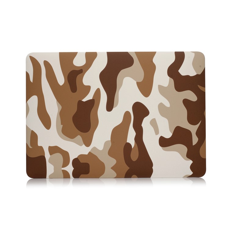 Patterned Hard Protective Case for MacBook Pro 13 inch 2016 A1706/A1708 - Camouflage Pattern / Brown-3
