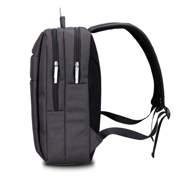 POFOKO QBC Series Business 15.4-inch Laptop Bag Daypack Travel Backpack - Black-3