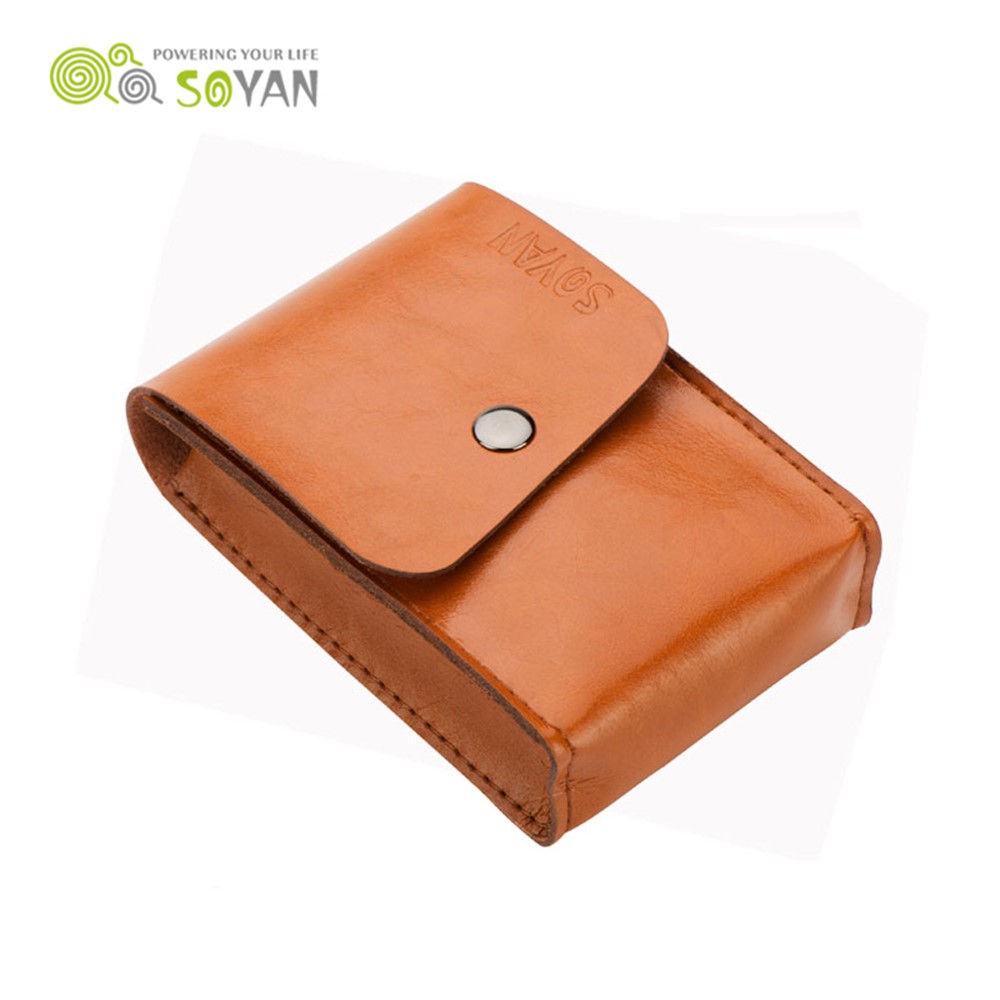 SOYAN Crazy Horse Leder Laptoptasche Für MacBook Pro 15,4 Zoll - Braun-4