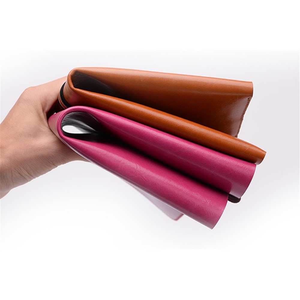 SOYAN Crazy Horse Leder Laptoptasche Für MacBook Pro 15,4 Zoll - Braun-5