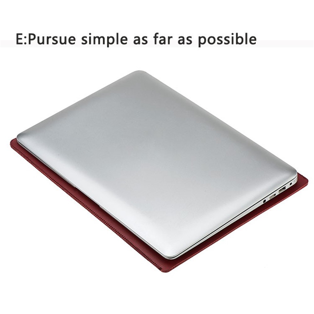 SOYAN Crazy Horse Leder Laptoptasche Für MacBook Pro 15,4 Zoll - Braun-6