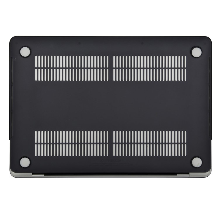 HAT PRINCE Matte Hard Cover + US Version TPU Keyboard Film for Macbook Pro 13-inch 2016 with Touch Bar (A1706) - Black-6