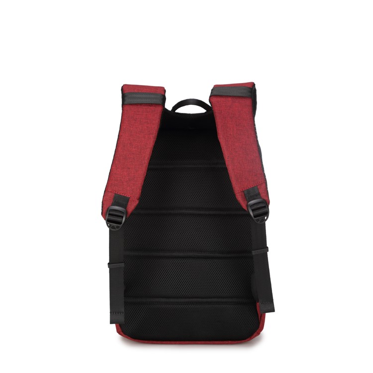DTBG D8147 15.6 inch Casual Notebook Laptop Waterproof School Travel Hiking Backpack - Red-4