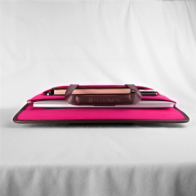 GEARMAX Notebook Sleeve Case Handbag for Macbook Air/Pro 13.3 Inch - Rose-4