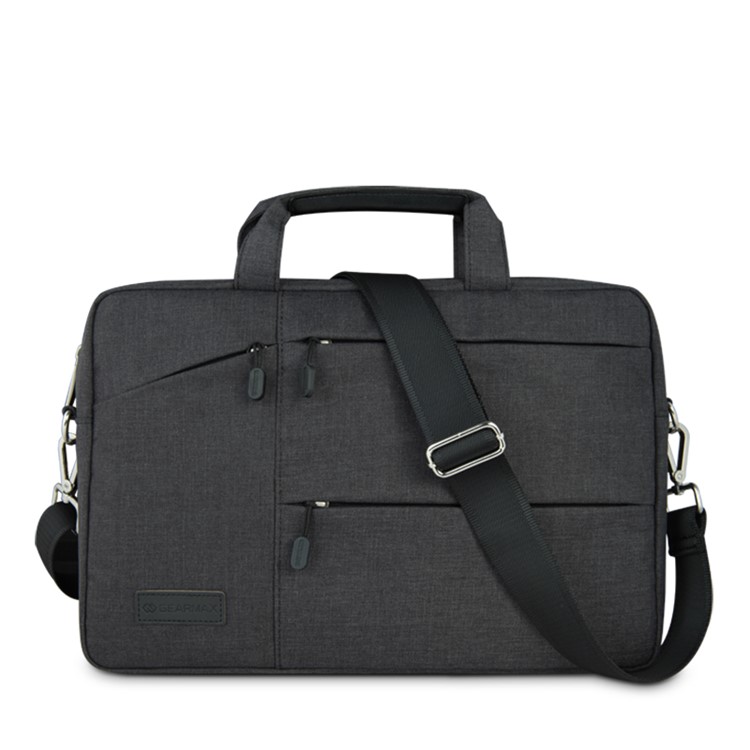 GEARMAX City Commuter Notebook Sleeve Case Handbag for Macbook Air/Pro 13.3 Inch - Black-1