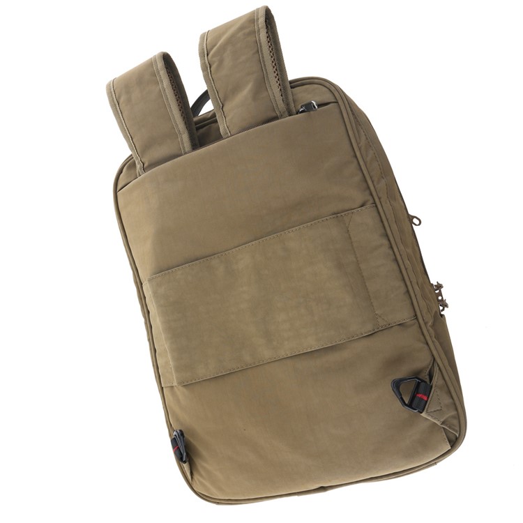 KOROVO Anti-theft Safety Waterproof Nylon Backpack Built-in Anti-Cut Cloth for 15.6-inch Laptop Etc. (B0618) - Khaki-10