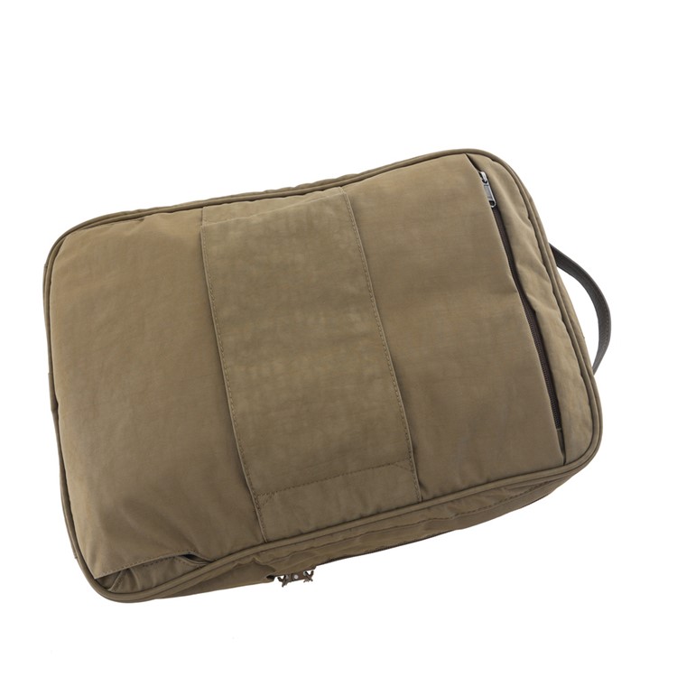 KOROVO Anti-theft Safety Waterproof Nylon Backpack Built-in Anti-Cut Cloth for 15.6-inch Laptop Etc. (B0618) - Khaki-11